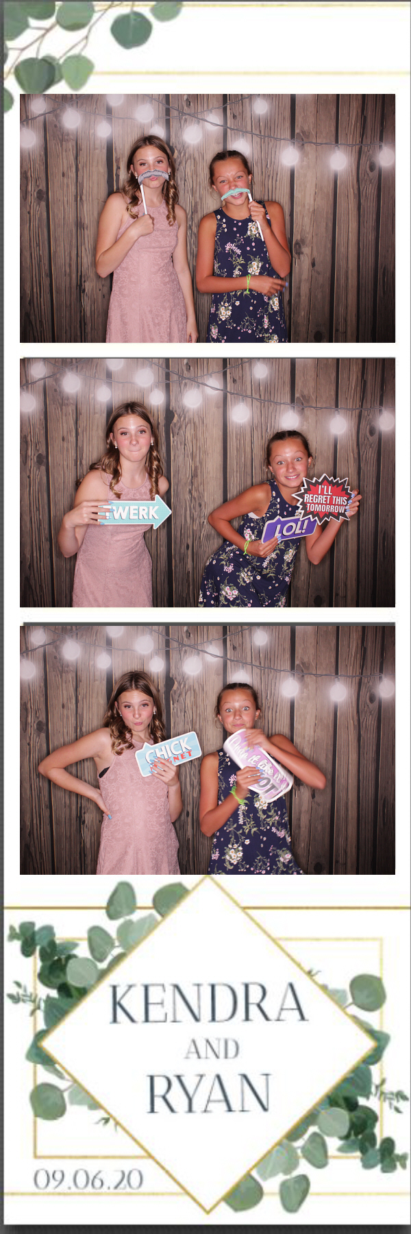 Kendra & Ryan | View more photos from the event at gallery.photoboothbillings.com/u/PhotoBoothBillings/Kendra-Ryan